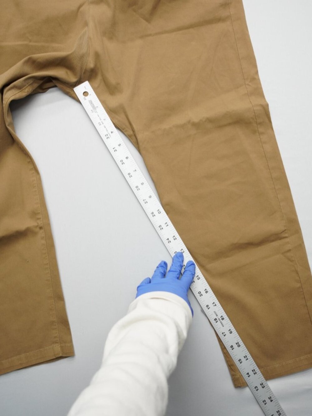 Nili Lotan Paris Drop Crotch Pants in Camel Size 8 - Picture 10 of 13